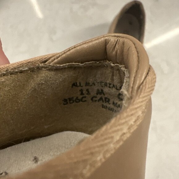 Capezio Tap Shoes Girls 11 M Tan Nude Dance Class Easy On Performance Classic - Picture 3 of 9